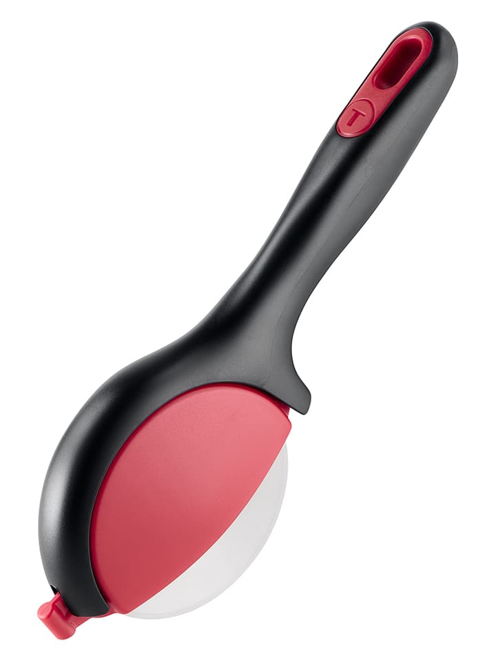 Pizzasnijder ''Ingenio Plus'' zwart/rood - (L)22 cm