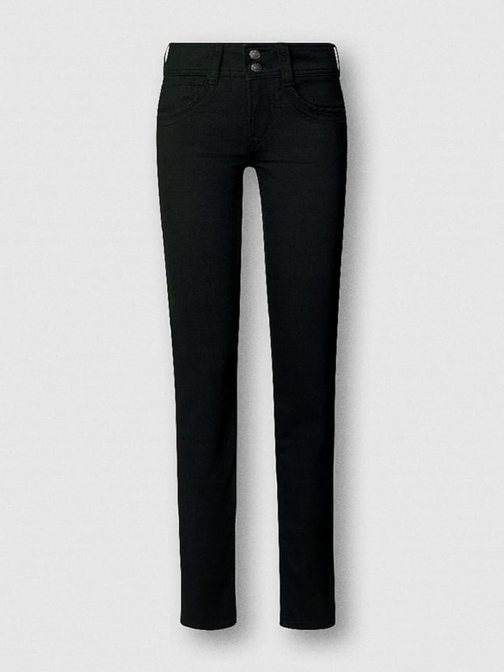 Dżinsy - Slim fit - w kolorze czarnym
