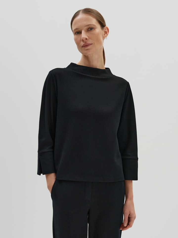 Bluse in Schwarz