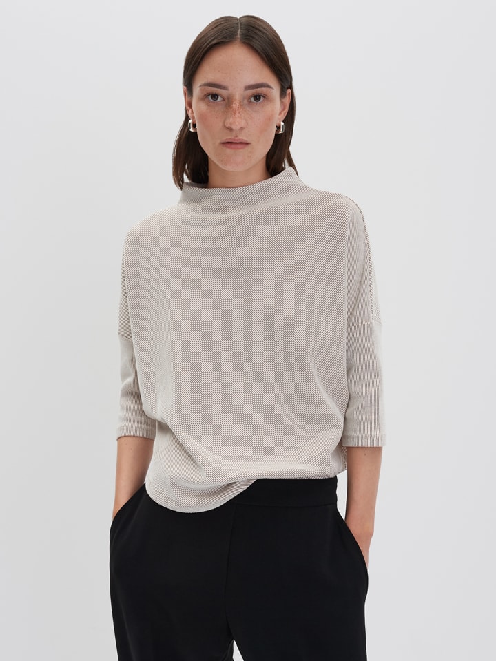 Bluse in Beige