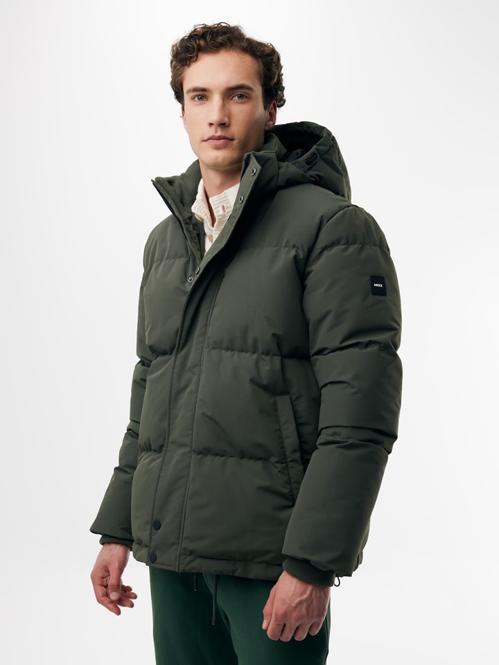 Winterjacke in Khaki