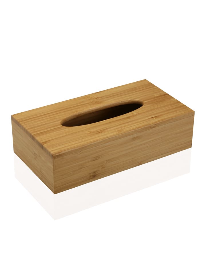 Pudełko w kolorze jasnobrązowym na chusteczki - 26 x 14 x 7 cm