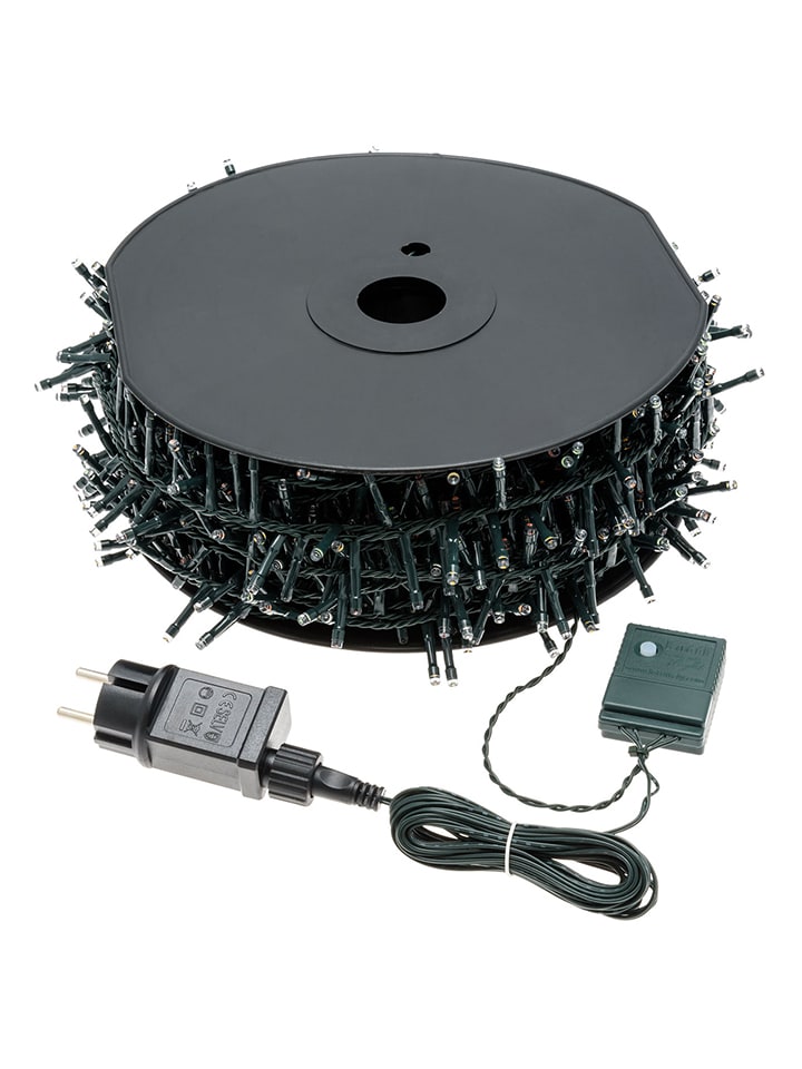 LED-Lichterkette in Grün/ Warmweiß - (L)40.5 m