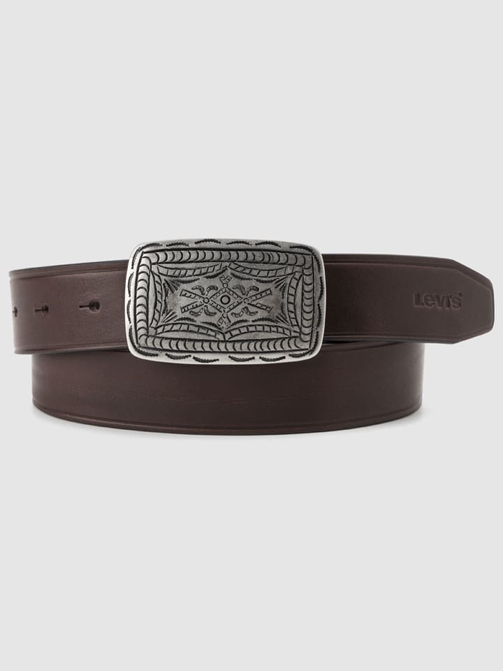 Leren riem bruin