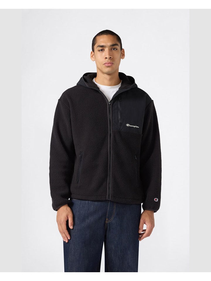 Fleece vest zwart