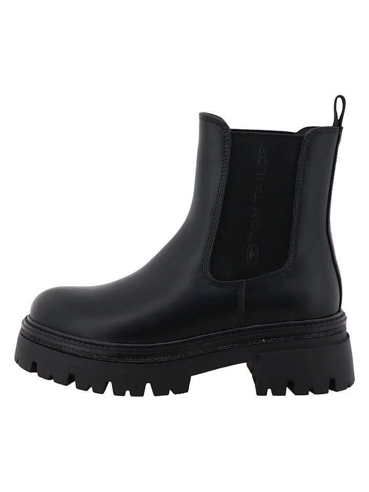 Chelsea-Boots in Schwarz