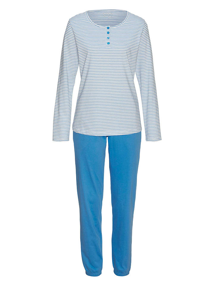 Pyjama lichtblauw/blauw