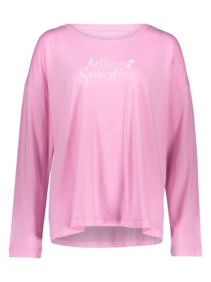 Pyjama-Oberteil in Rosa