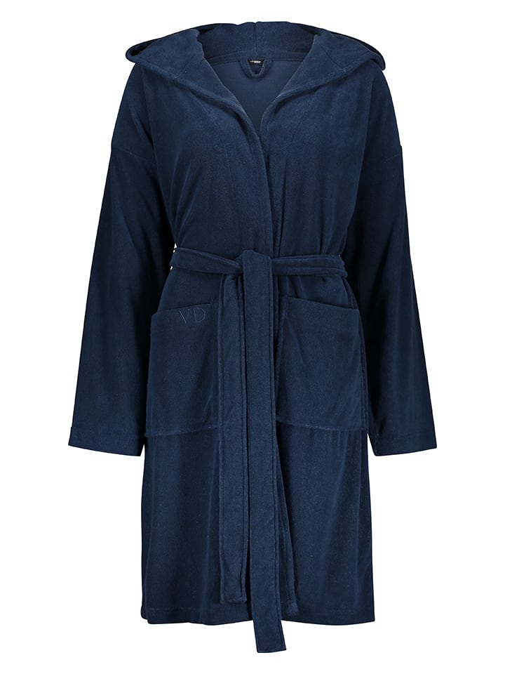 Badjas donkerblauw