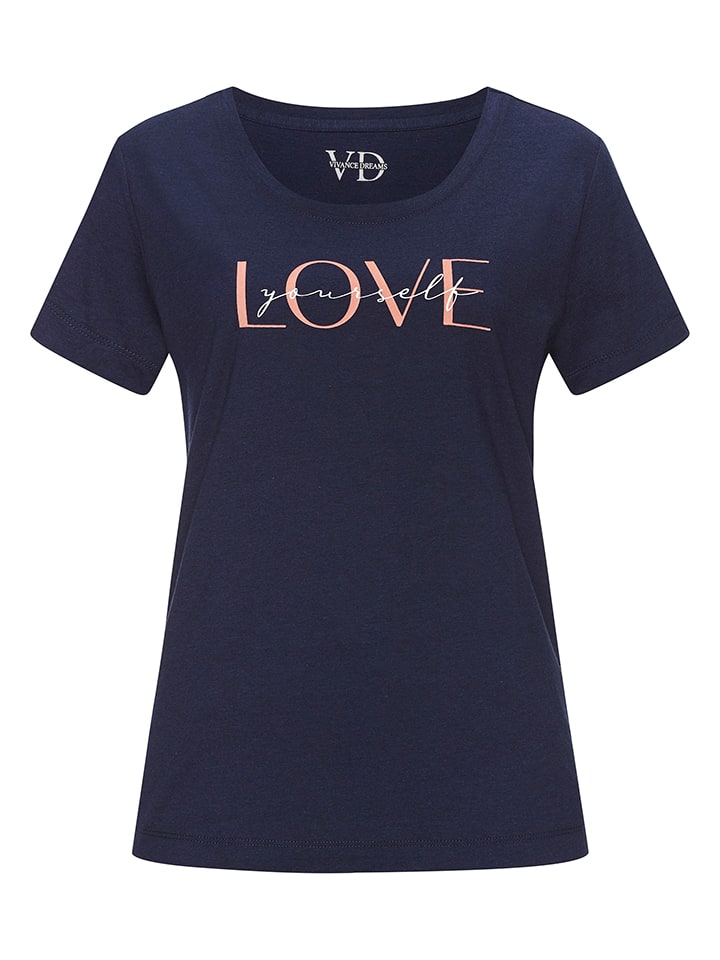 Pyjamatop donkerblauw