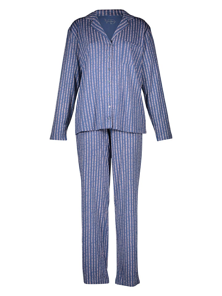Pyjama in Blau