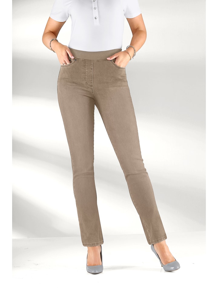 Jeggings in Camel