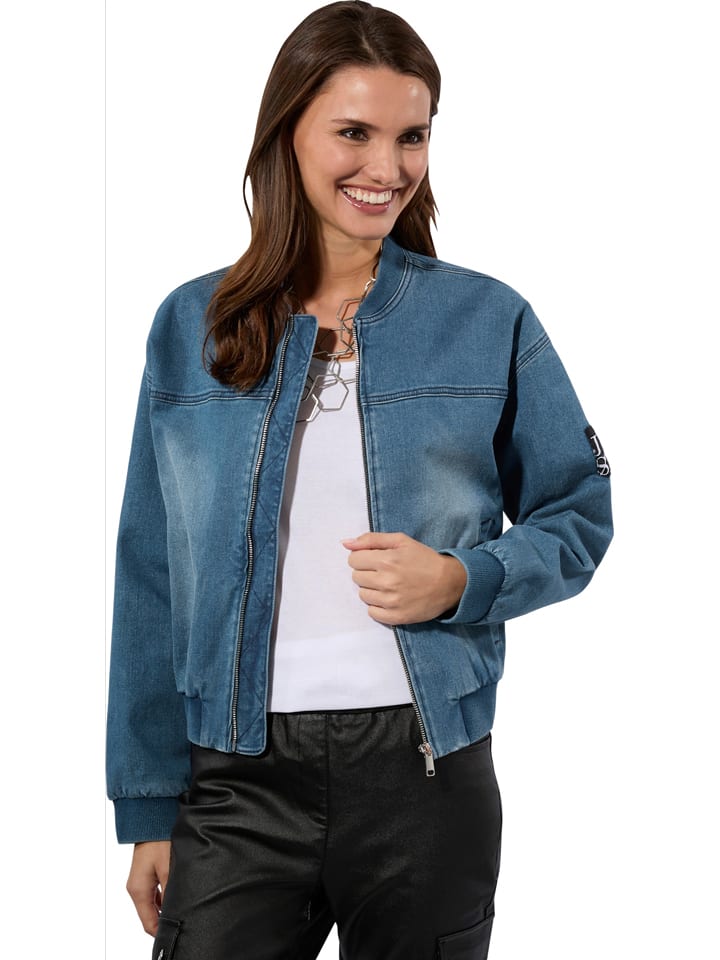Jeansjacke in Blau
