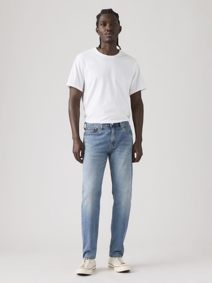 Dżinsy "502" - Slim fit - w kolorze błękitnym