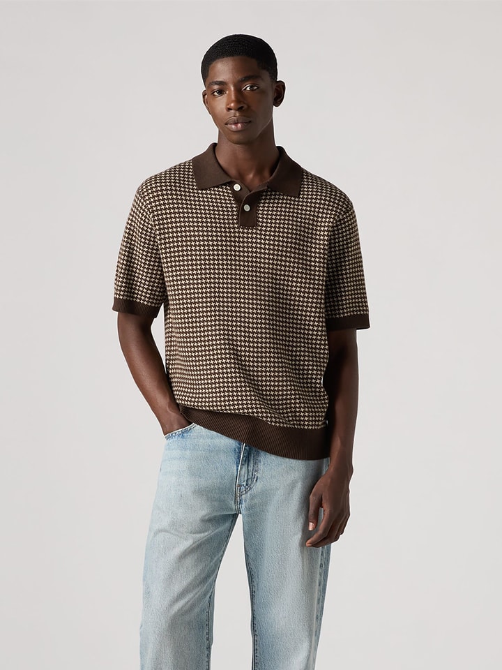 Pullover in Braun