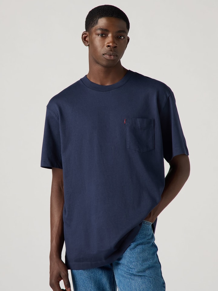 Shirt donkerblauw