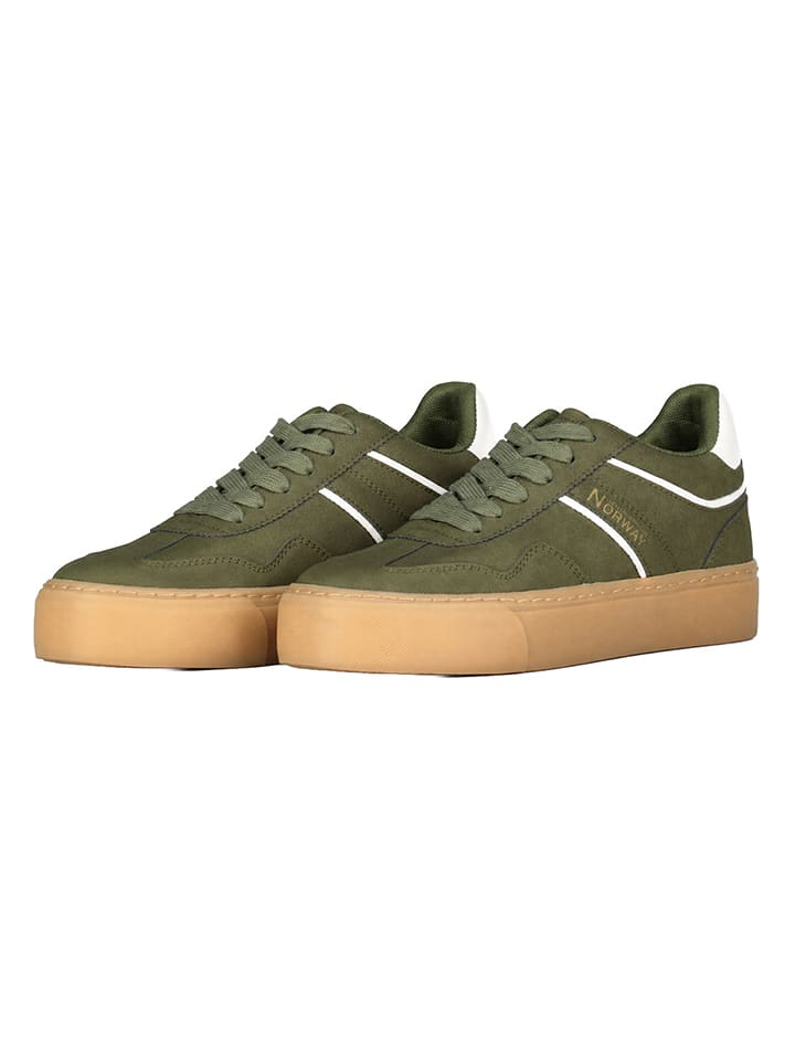 Sneakers "Obeauty" in Khaki