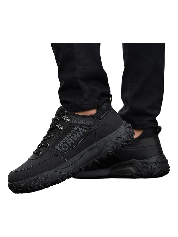 Sneakersy "Opunto" w kolorze czarnym