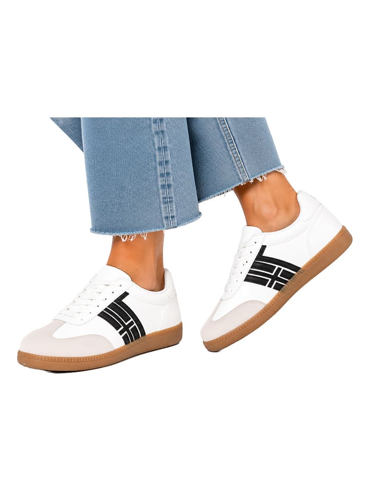 Sneakers "Objection" in Weiß/ Grün