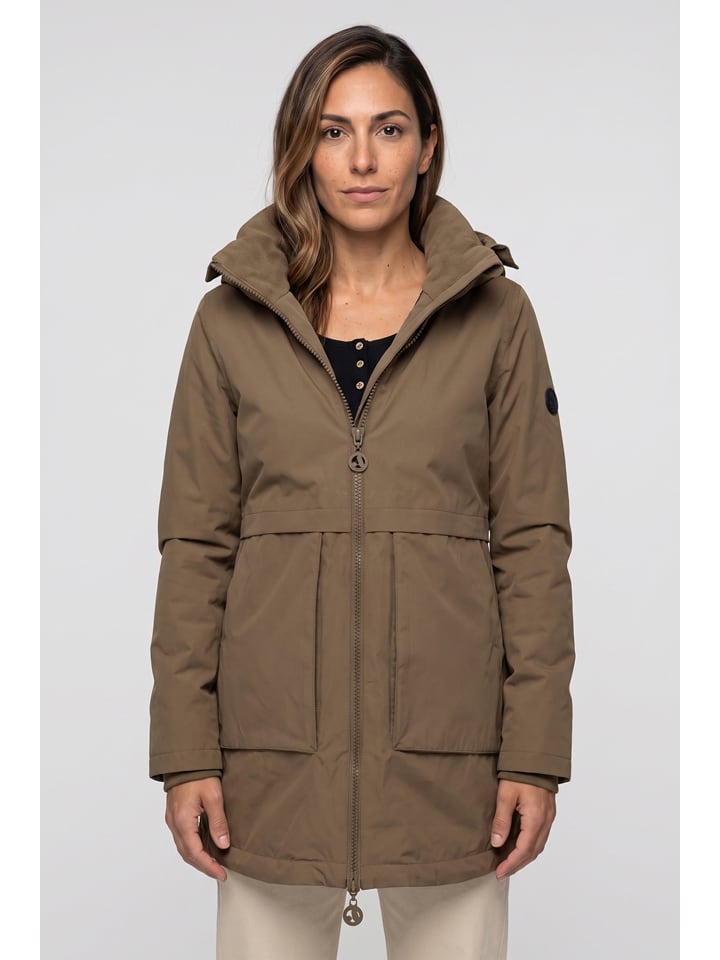 Winterparka "Malu" in Hellbraun