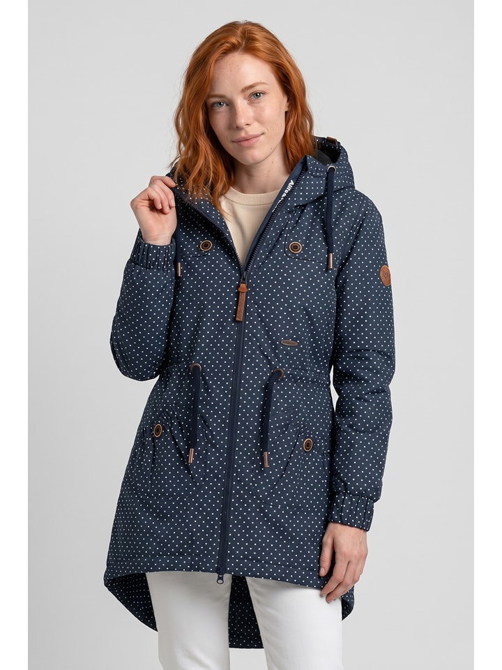 Winterparka "Charlotte" donkerblauw