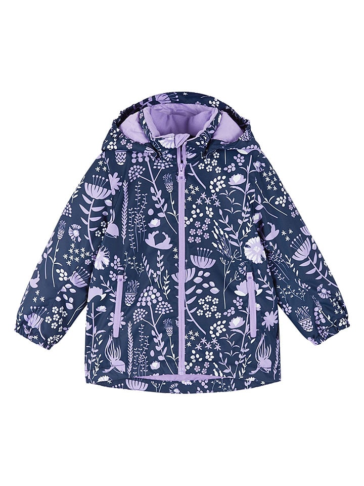 Winterjacke "Portit" in Dunkelblau/ Flieder