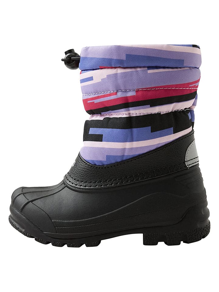 Winterboots "Nefar" in Flieder/ Schwarz