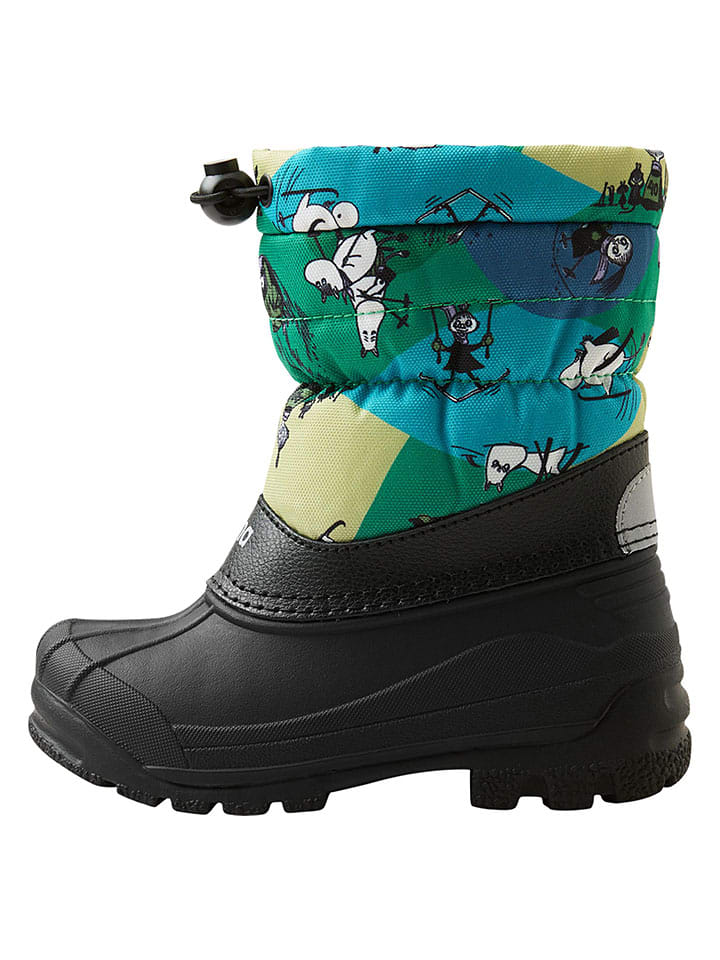 Leren winterboots "Moomin Nefar" meerkleurig