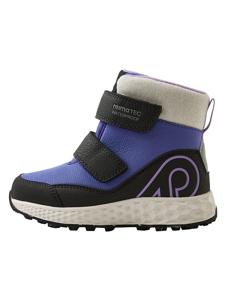 Winterboots "Hallava" blauw/zwart