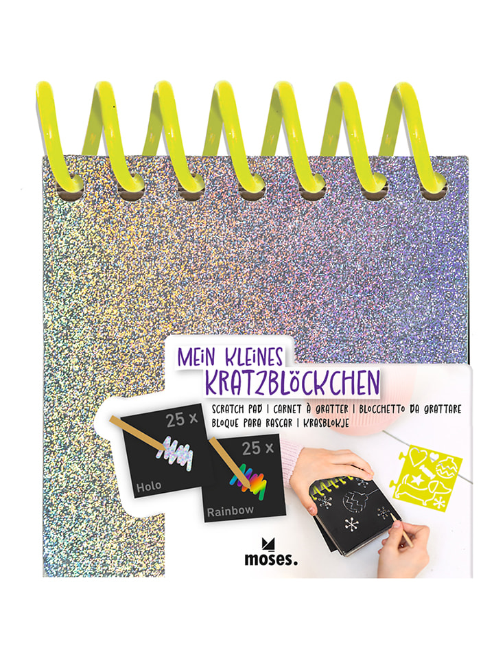 Kratzblöckchen "Winterzauber" - ab 3 Jahren