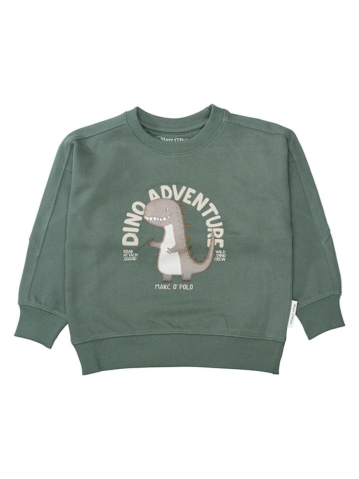 Sweatshirt in Grün