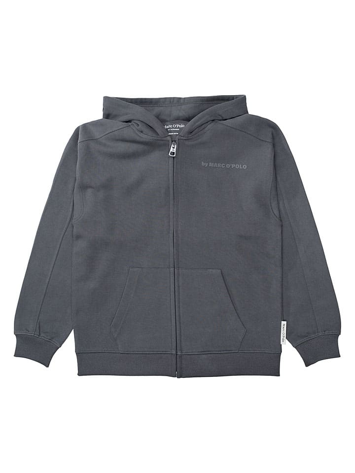 Sweatvest antraciet