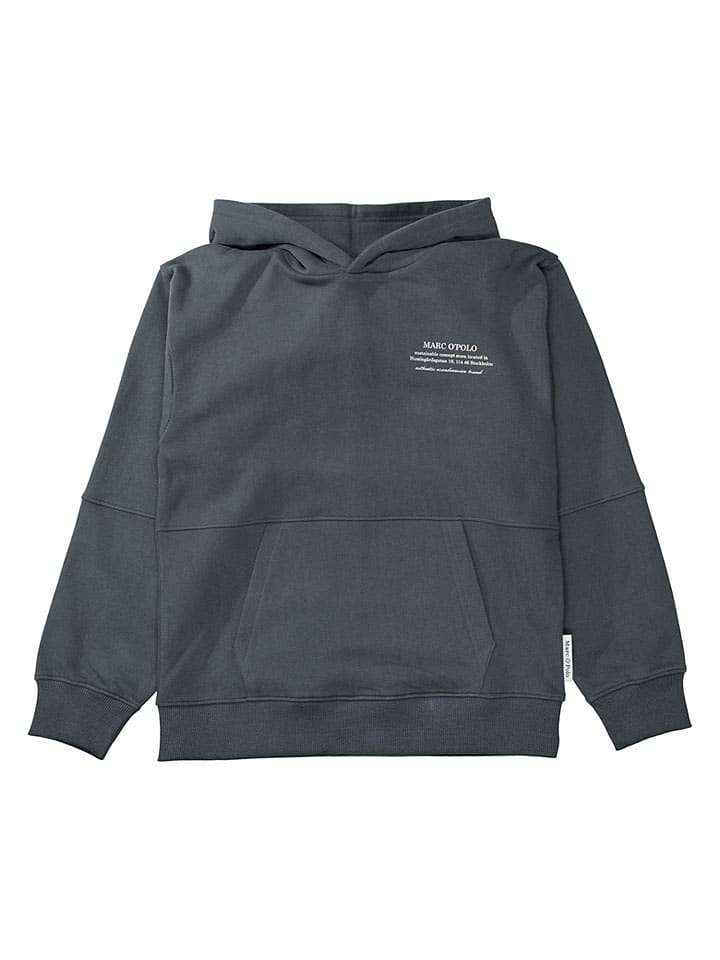 Hoodie antraciet
