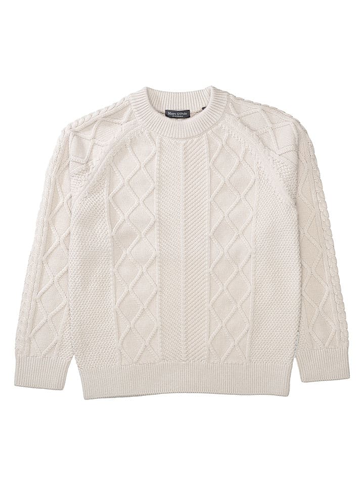 Sweter w kolorze kremowym