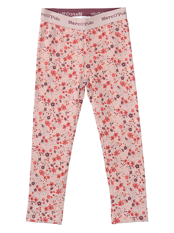 Legginsy w kolorze jasnoróżowym