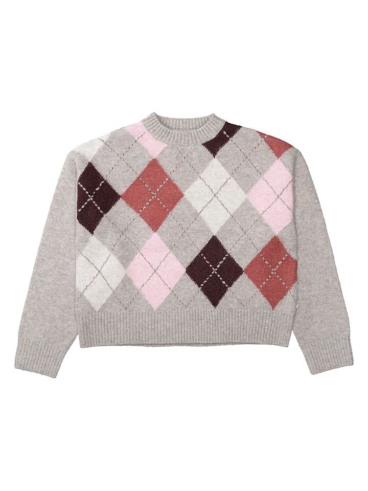 Sweter w kolorze szarym