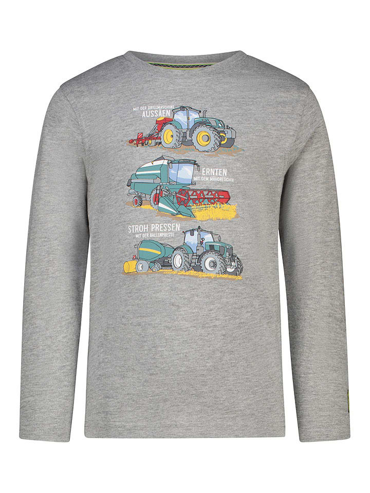 Longsleeve in Grau