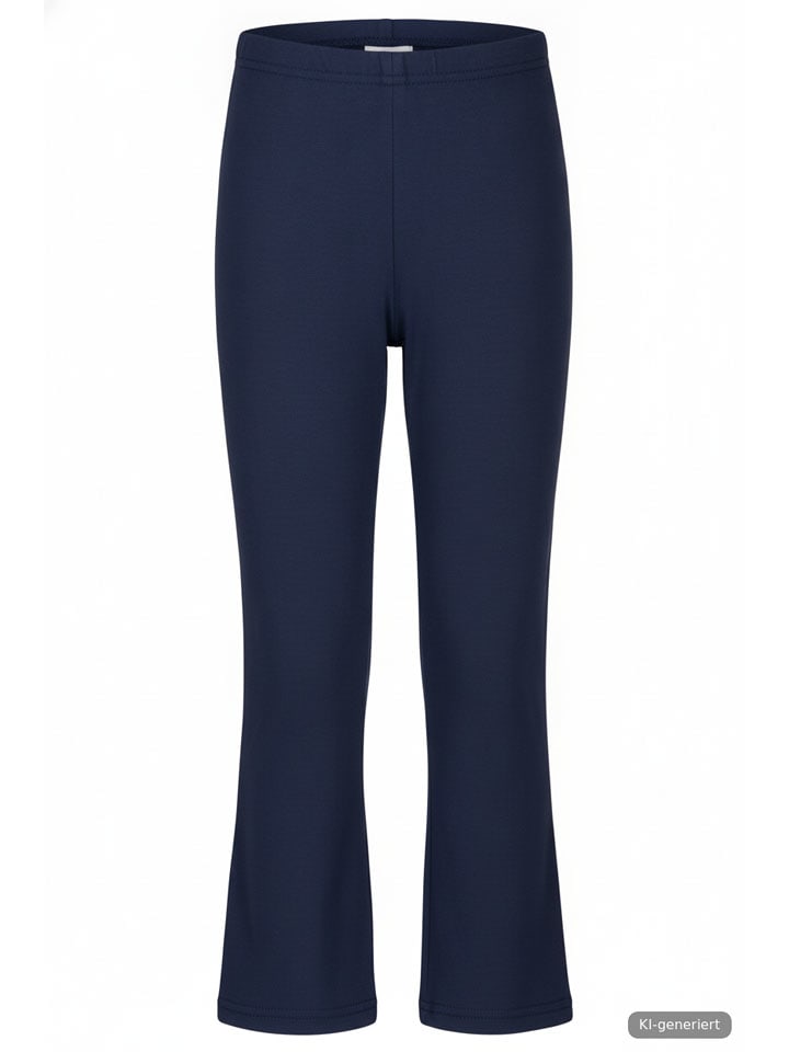 Legginsy w kolorze granatowym