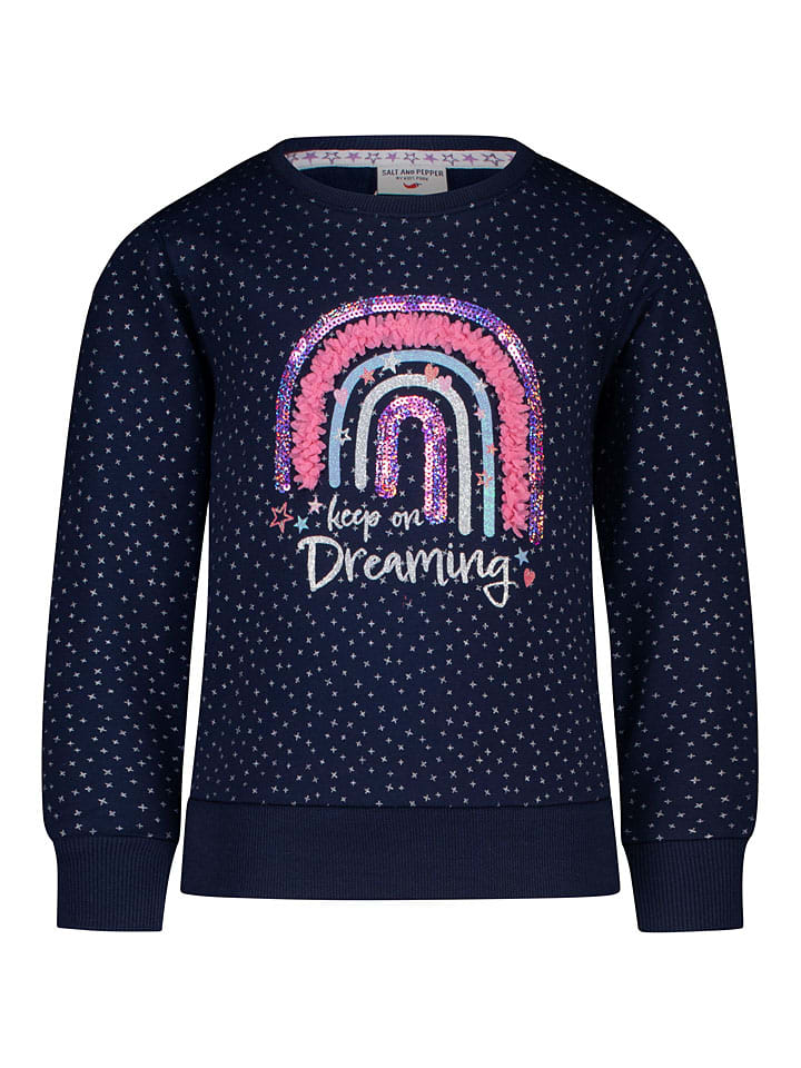 Sweatshirt in Dunkelblau