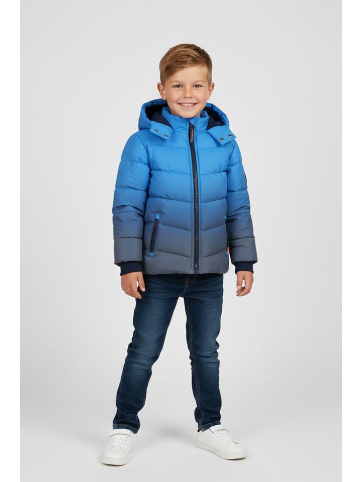 Steppjacke in Blau