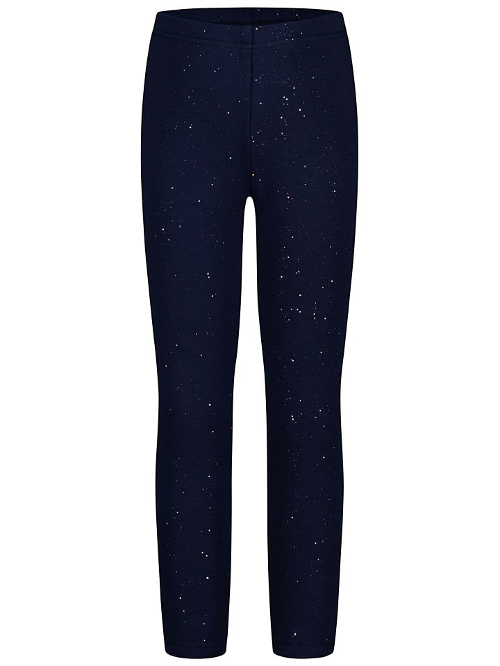 Legginsy w kolorze granatowym