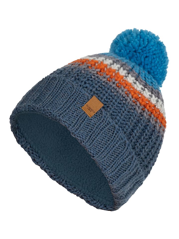 Czapka beanie w kolorze niebieskim