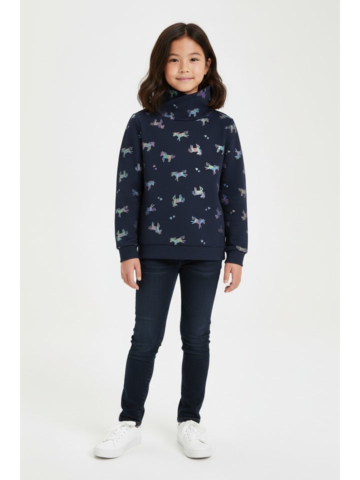 Bluza w kolorze granatowym