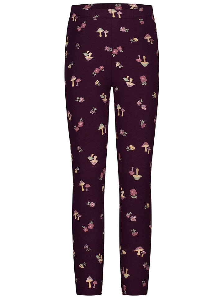 Legginsy w kolorze bordowym
