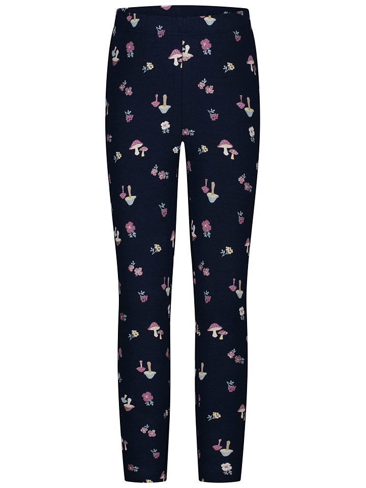 Legginsy w kolorze granatowym