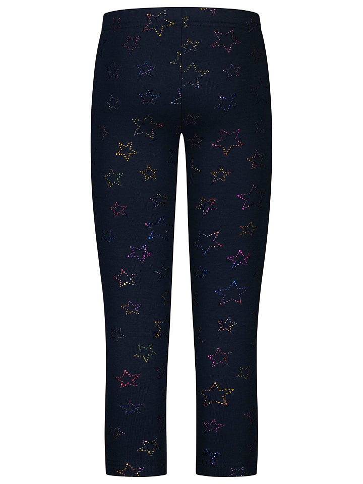 Legginsy w kolorze granatowym