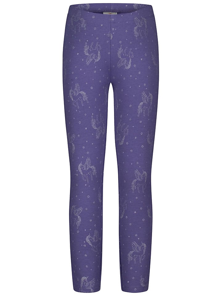 Legginsy w kolorze lawendowym