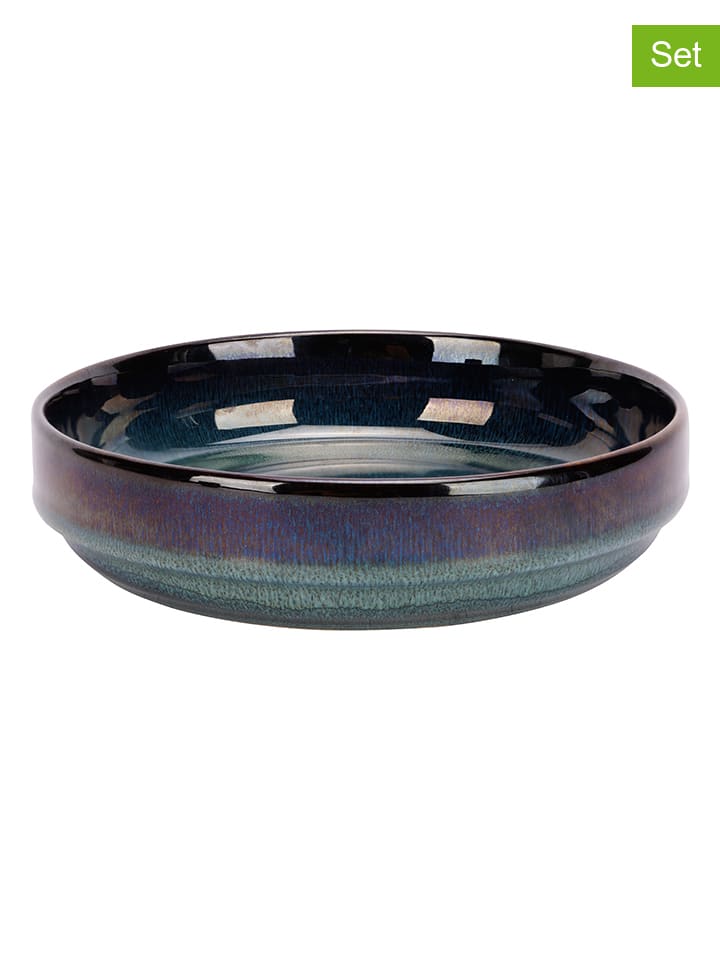 Miski (2 szt.) "Jade" w kolorze zielonym - Ø 16,5 cm