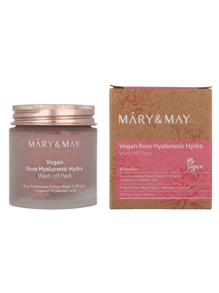 Maska do twarzy "Rose Hyaluronic Hydra" - 125 g