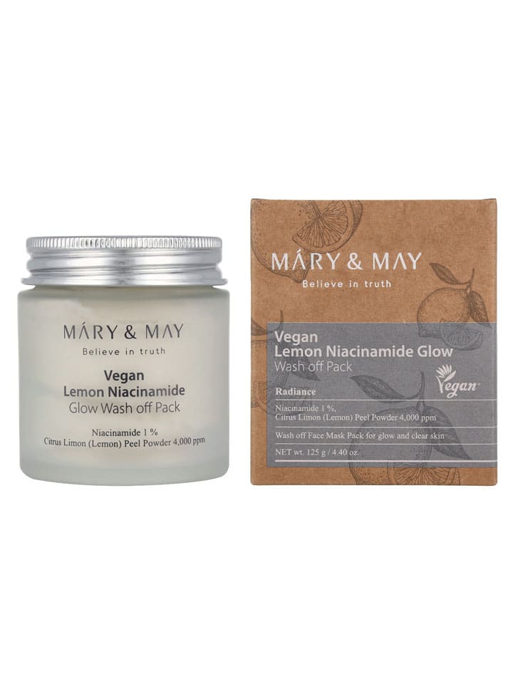 Maska do twarzy "Lemon Niacinamide Glow" - 125 g
